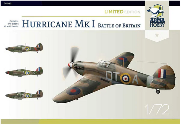 ARMA Hobby 70023 1/72 Hurricane Mk I Battle of Britain - Limited Edition -
