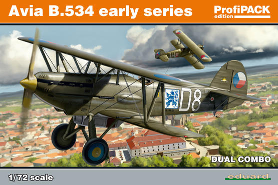 Eduard 70103 1/72 Avia B.534 Early Series - Dual Combo -