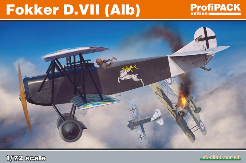 Eduard 70134 1/72 Fokker D.VII (ALB) - Profipack