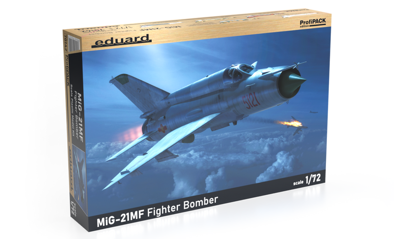 1/72 Eduard MiG-21MF Fighter Bomber  -Profipack-