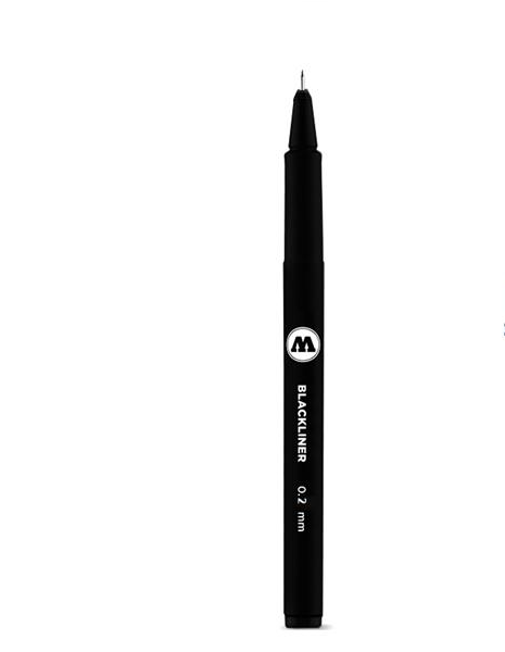 Molotow  Blackliner - 0.2mm