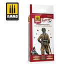 AMMO by Mig 7042 Erbsenmuster Pea Dot Camouflage Figures Set