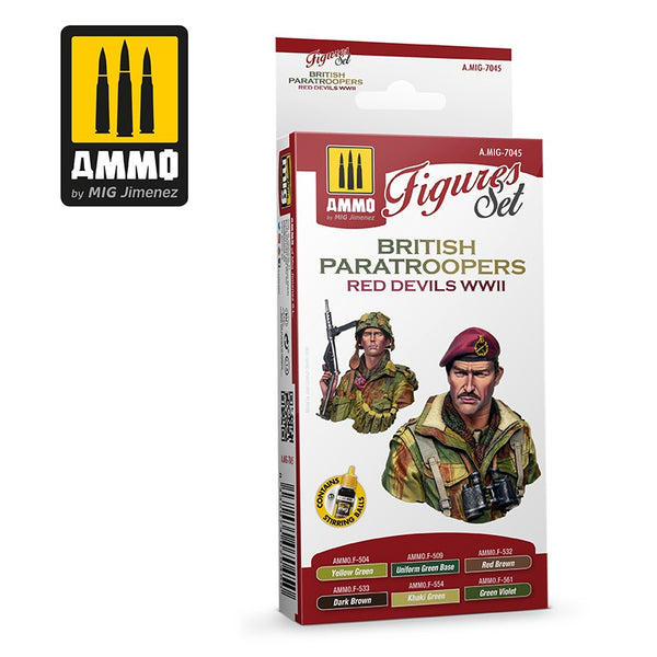 AMMO by Mig 7045 British Paratroopers Red Devils WWII Set