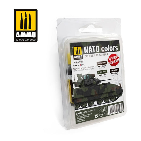 AMMO by Mig 7188 NATO Colors Set