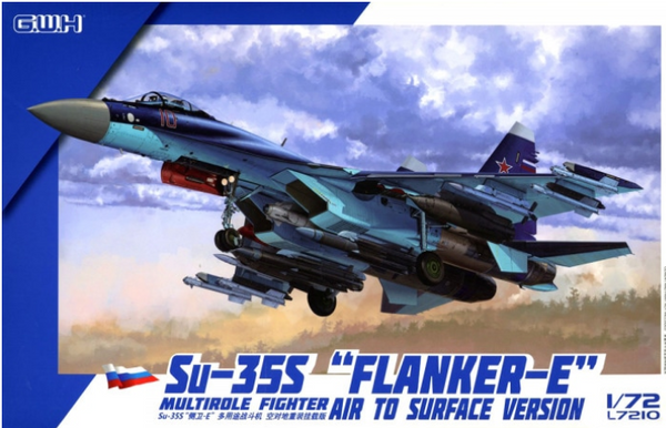 Great Wall Hobby L7210 1/72 SU-35S "Flanker E" Air-to-Surface Version