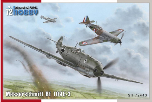 Special Hobby 72443 1/72 Messerschmitt Bf 109E-3