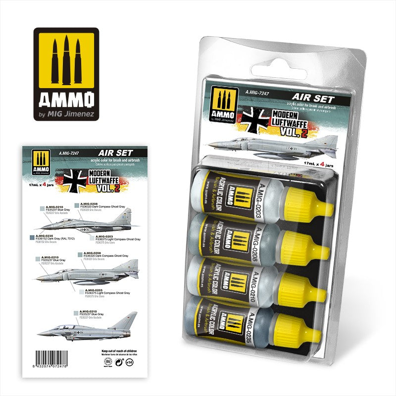 AMMO by Mig 7247 Modern LUFTWAFFE Volume 2 Set