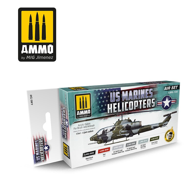 AMMO by Mig 7249 US Marines Helicopters Set