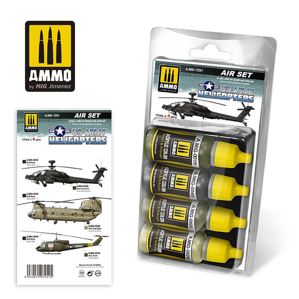 AMMO by Mig 7251 US Army Helicopters Set