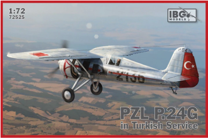 IBG 72525 1/72 PZL P.24g in Turkish Service
