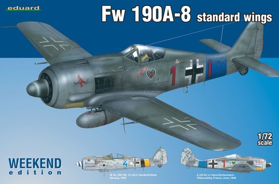 Eduard 7435 1/72 Fw 190A-8 - Standard Wings - Weekend Edition