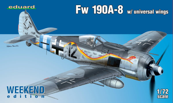 1/72 Eduard Fw190A-8 w/ Universal Wings   -Weekend Edition-