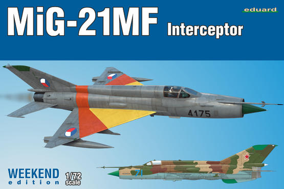 Eduard 07453 1/72 MiG-21MF Interceptor (Weekend Edition)