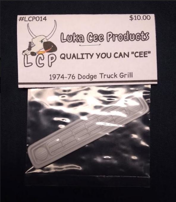 Luka Cee LCP014 1974 -1976 Dodge Truck grill