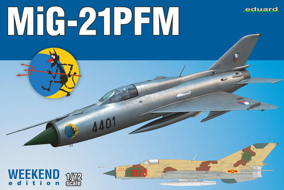 Eduard 7454 1/72 MiG-21PFM