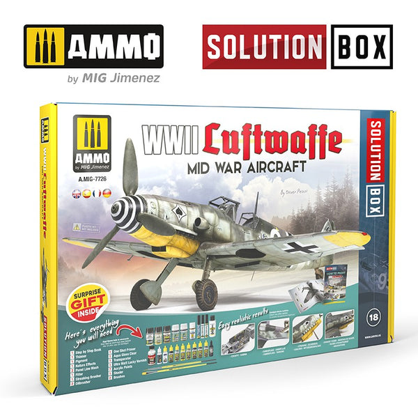 AMMO by Mig 7726 WWII Luftwaffe Mid War Aircraft Solution Box