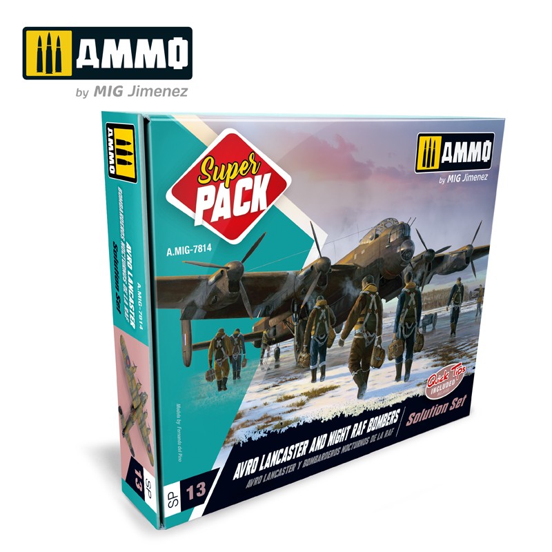 AMMO by Mig 7814 Avro Lancaster & Night RAF Bombers Super Pack Solution Set