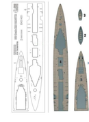FlyHawk W35089 1/350 HMS CALCUTTA（FOR TRUMPETER 05362）Wooden Deck