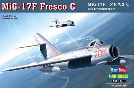 1/48 Hobby Boss MiG-17F Fresco C