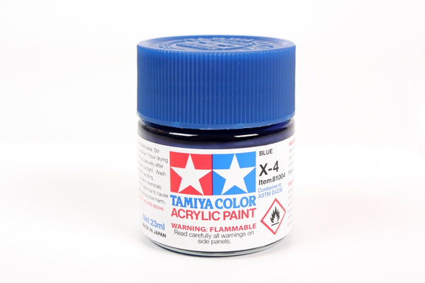 Tamiya 81004 X4 Gloss, Blue - 23ml