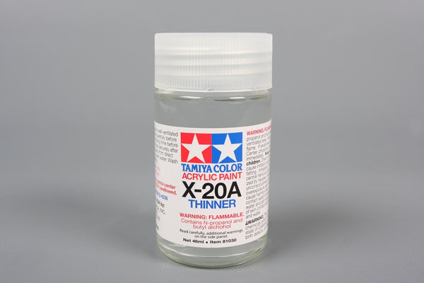 Tamiya 81030 X-20A Acrylic Thinner - 46ml