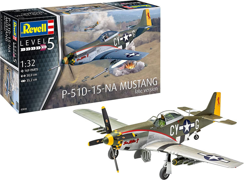 Revell 3838 1/32 P-51D-15-NA Mustang (Late Version)