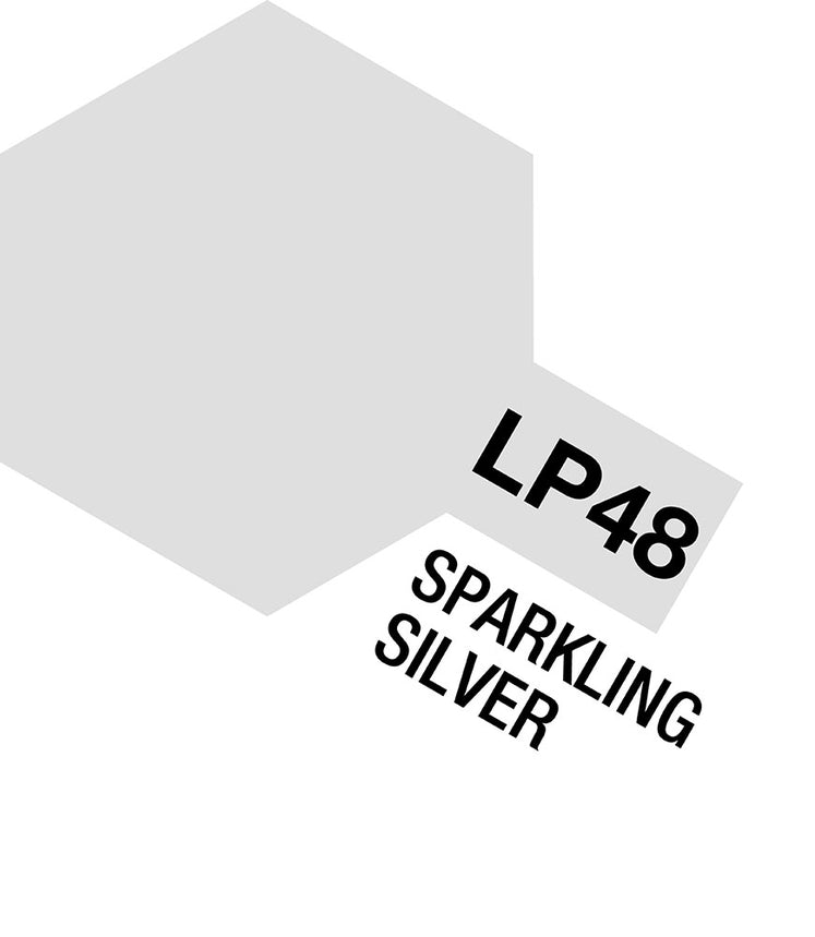 Tamiya 82148 Lacquer Paint LP48 Sparkling Silver 10ml