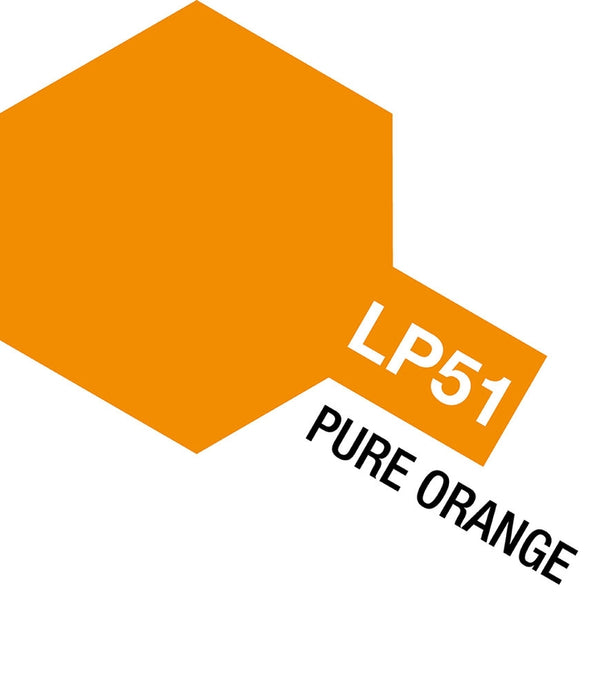 Tamiya 82151 Lacquer Paint LP51 Pure Orange 10ml