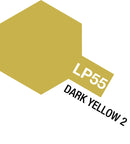 Tamiya 82155 Lacquer Paint LP55 Dark Yellow 2 10ml