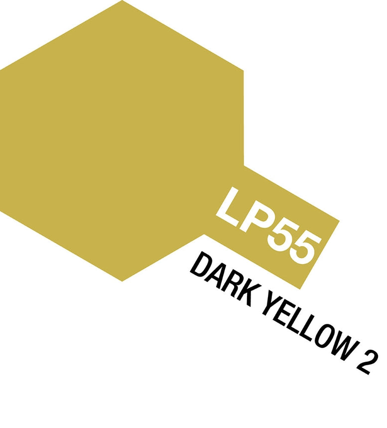 Tamiya 82155 Lacquer Paint LP55 Dark Yellow 2 10ml
