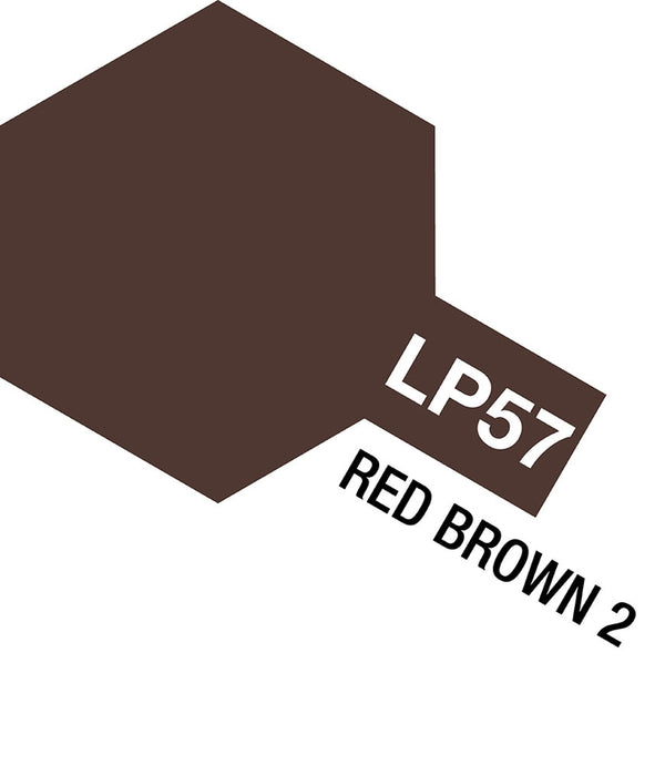 Tamiya 82157 Lacquer Paint LP57 Red Brown 2 10ml