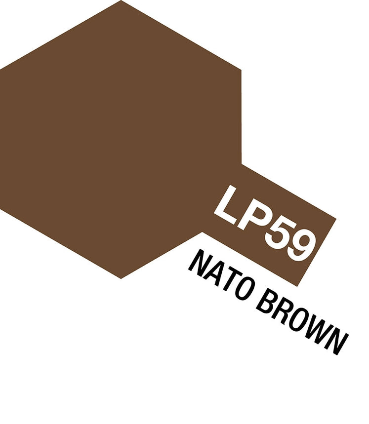 Tamiya 82159 Lacquer Paint LP59 NATO Brown 10ml
