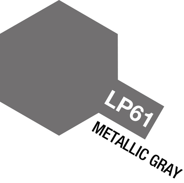 Tamiya 82161 Lacquer Paint LP61 Metallic Grey 10ml