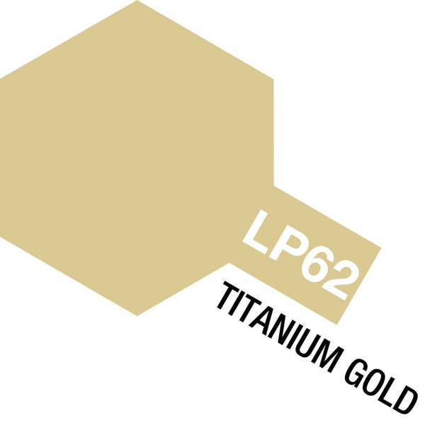 Tamiya 82162 Lacquer Paint LP62 Titanium Gold 10ml