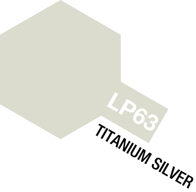Tamiya 82163 Lacquer Paint LP63 Titanium Silver10ml