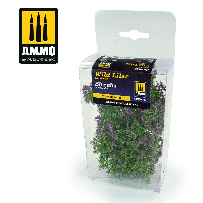 AMMO by Mig 8392 Shrubs - Wild Lilac