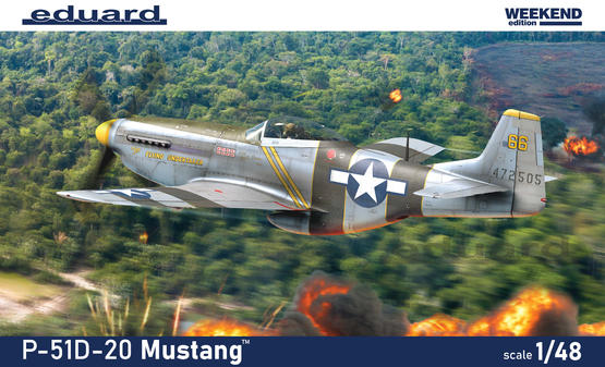 Eduard 84176 1/48 P-51D-20 Mustang