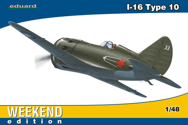 1/48 Eduard I-16 Type 10 (Weekend Edition)