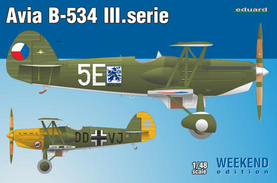 Eduard 8478 1/48 Avia B-534 III. Serie