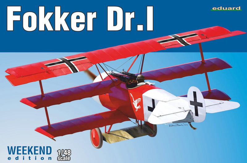 1/48 Eduard 8487  Fokker DR.1 - Weekend Edition