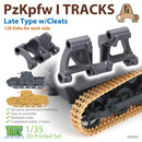 T-Rex 85003 1/35 PzKpfw.I Tracks Late Type w/Cleats for Ausf.A/B
