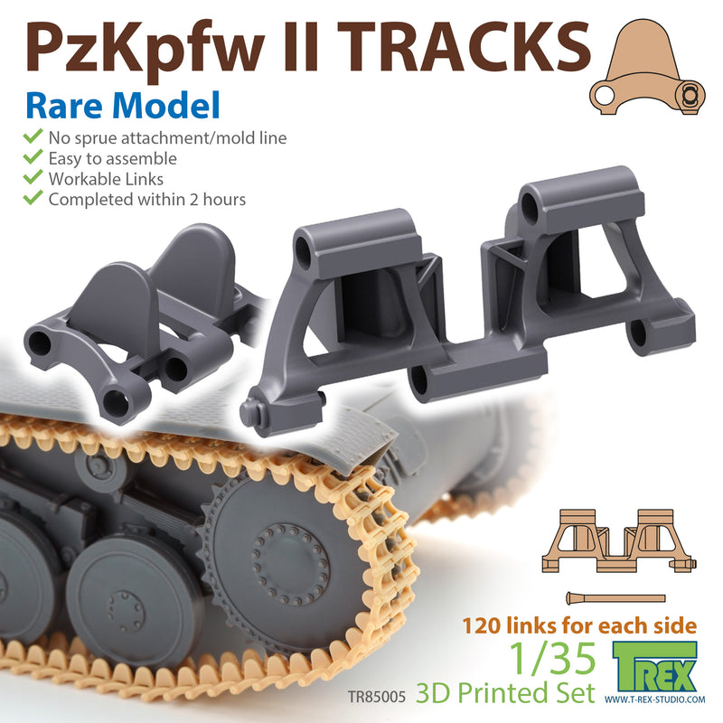 T-Rex 85005 1/35 PzKpfw.II Tracks Rare Model