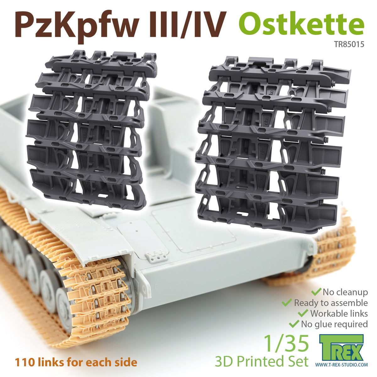 T-Rex 85015 1/35 PzKpfw. III/IV Oskette