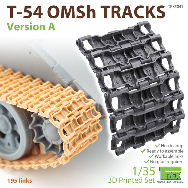 T-Rex 85041 1/35 T-54 OMSh Tracks Version A