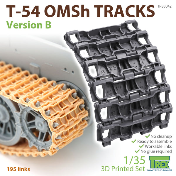 T-Rex 85042 1/35 T-54 OMSh Tracks Version B