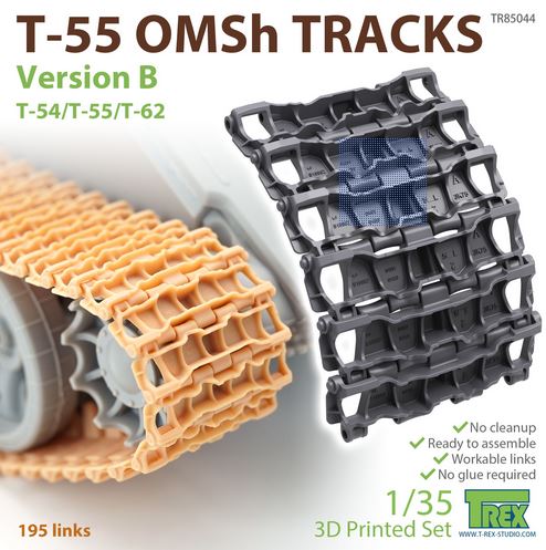 T-Rex 85044 1/35 T-55 OMSh Tracks Version B