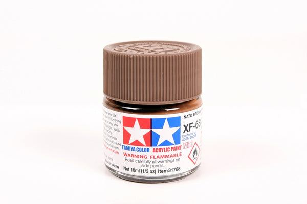 Tamiya 81768 XF68 NATO Brown - 10ml