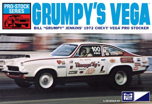 MPC 877 1/25 1972 Chevy Vega Pro-Stock Series Bill "Grumpy" Jenkins