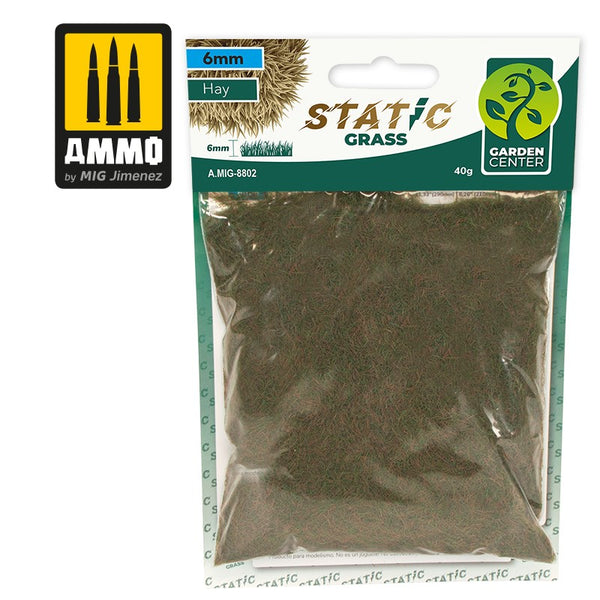 AMMO by Mig 8802 Static Grass - Hay - 6mm
