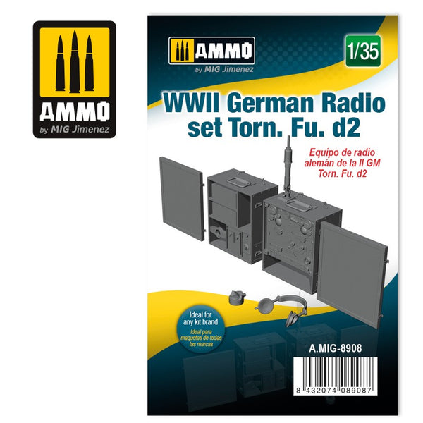 AMMO by Mig 8908 1/35 WW2 German Radio Set Torn. Fu. d2